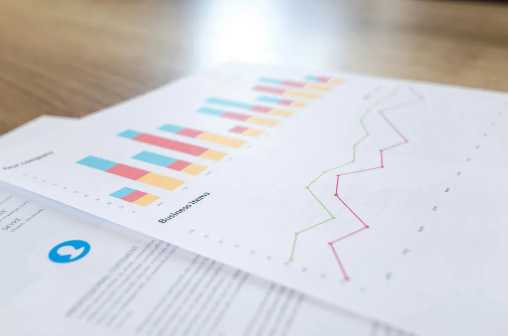 Analytics-Dashboard mit verschiedenen KPIs zur Conversion-Optimierung